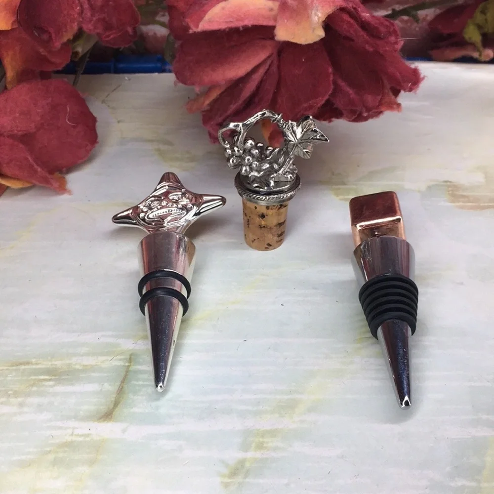 Vintage Bar Set With Bottle stoppers, Glasses and Tray
